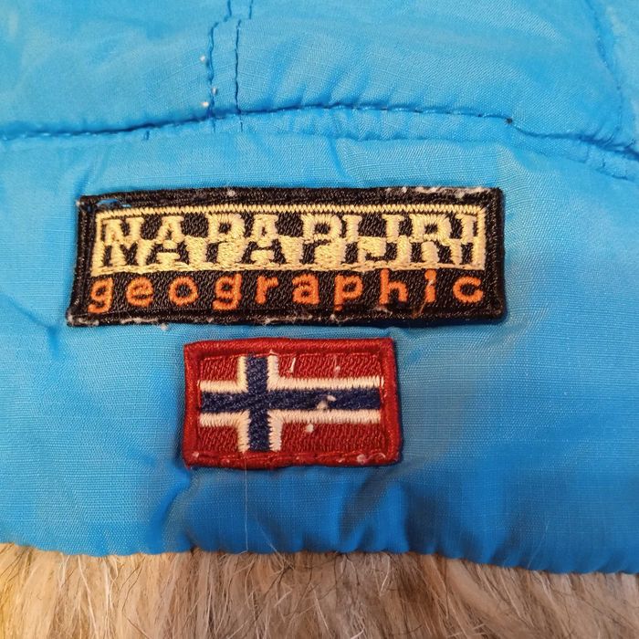 КАТО НОВА NAPAPIJRI 100% ОРИГИНАЛНА детска ушанка зимна шапка Напапири