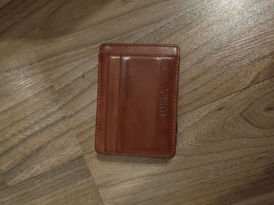 Portofel din piele maro