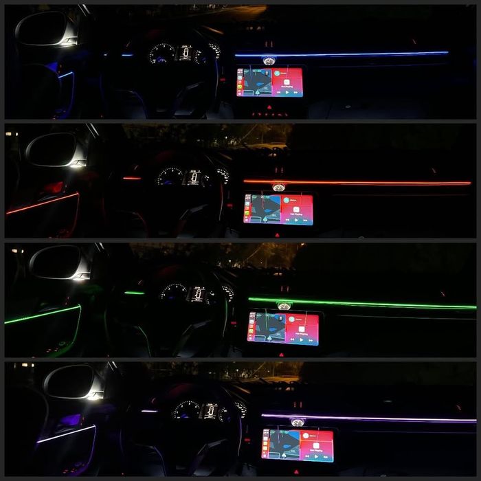 Kit Ambientale Led Symphony 18 in 1 lumini cu Bluetooth Acrylic