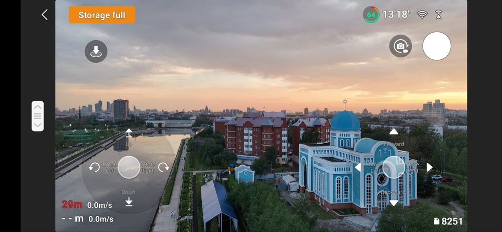 DJI Flip 4К 60/100FPS HDR квадрокоптер