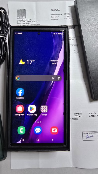 Samsung galaxy note 20 ultra
