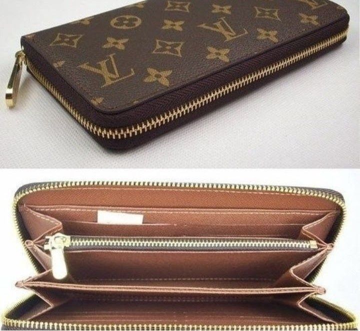 Portofee dama logo auriu, feronerie metalica