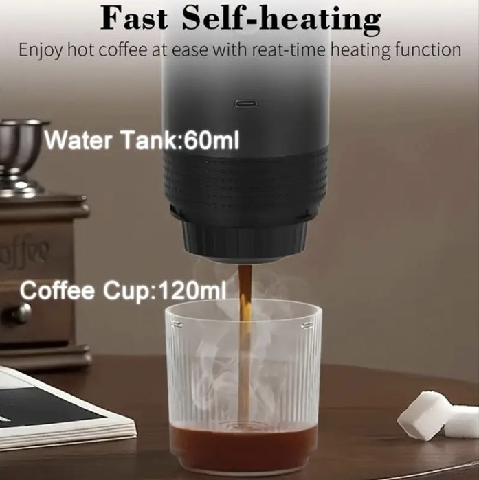 Преносима Еспресо Кафемашина 3в1 Dolce Gusto Nespresso Капсули 20 Бара