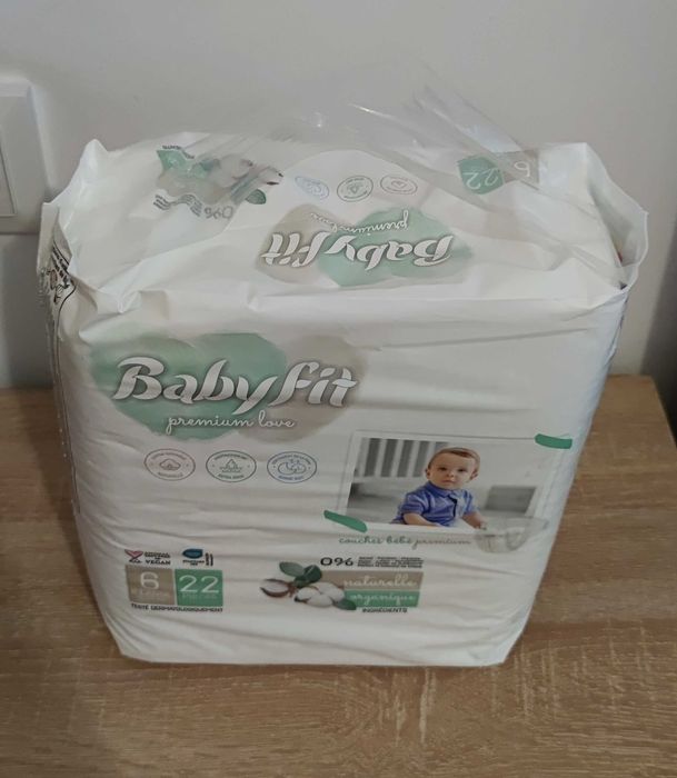 Scutece bebelus BabyFit nr. 6