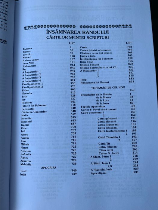 Biblia de la Blaj 1795