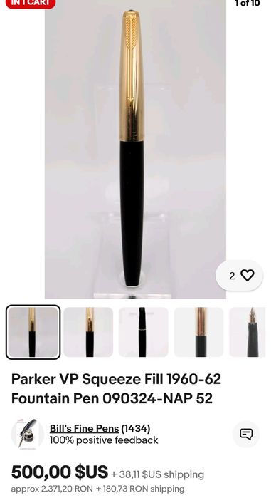 Stilou Vintage Parker VP 65 Made in U.S.A