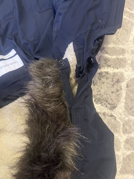 CALVIN KLEIN jeans зимно яке от ПУХ и ПЕРА