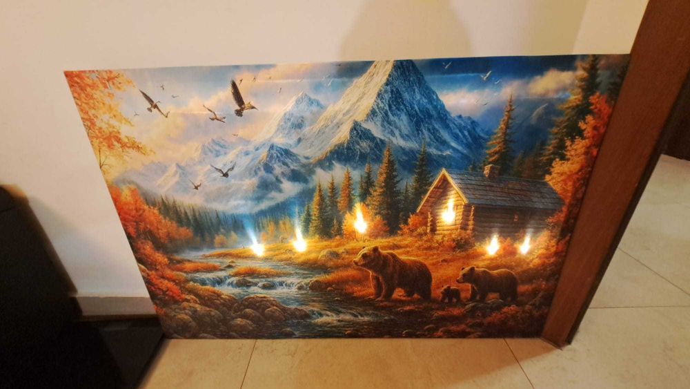 Светеща LED картина