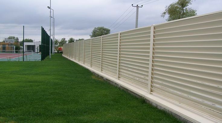 Жалюзи забор металлический