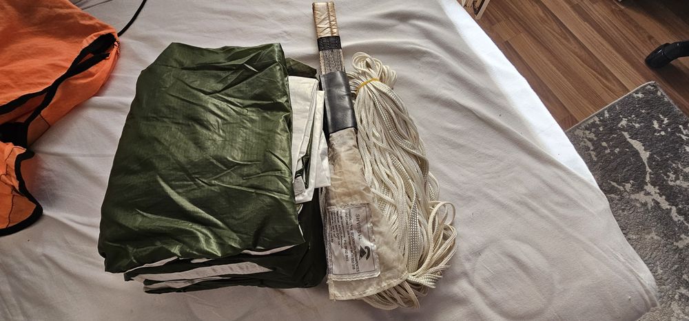 Parasuta rezerva parapanta 74 -110 kg