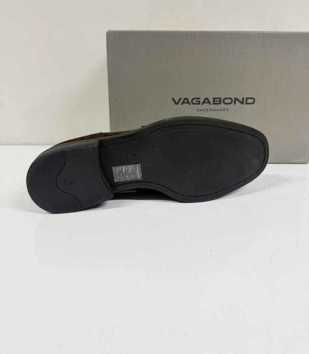 VAGABOND Alex Suede Brown Penny Loafers (Нови) – Размер 42 (26.5 см стелка)