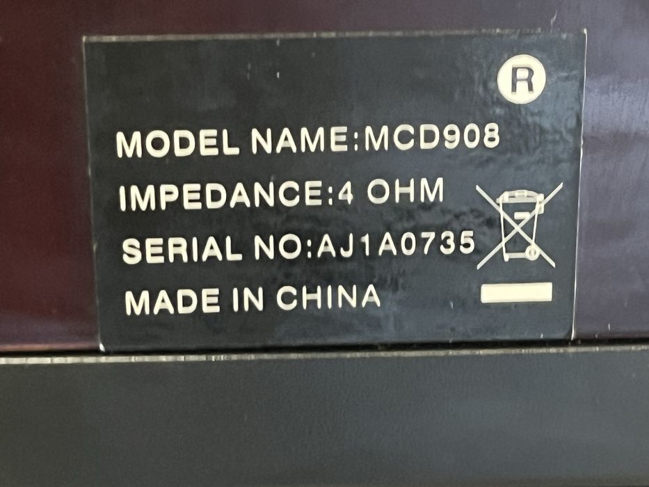 Boxe raft Philips MCD-908 ribon