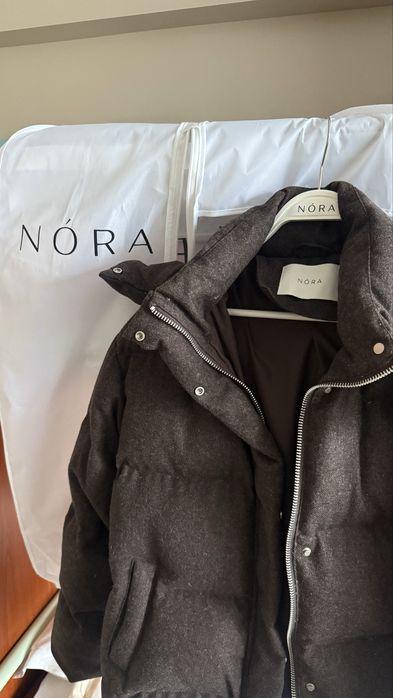 Продам коричневый пуховик