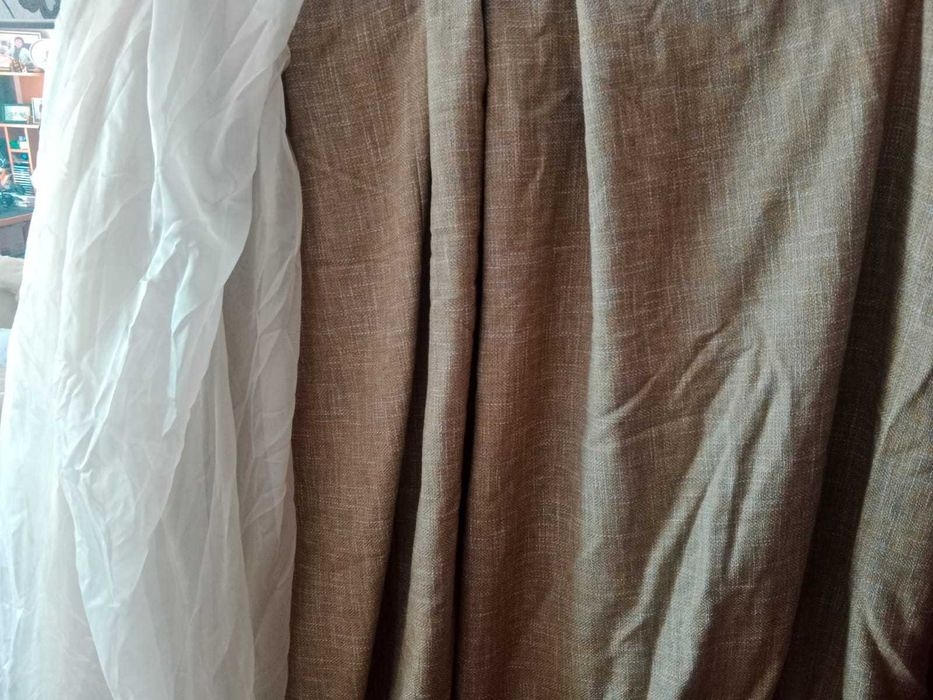 Комплект штор: портьеры и тюль