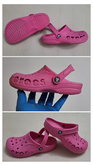 Saboți CROCS Kids Baya Clog J3 sandale papuci flip-flop nr 34-35 EU