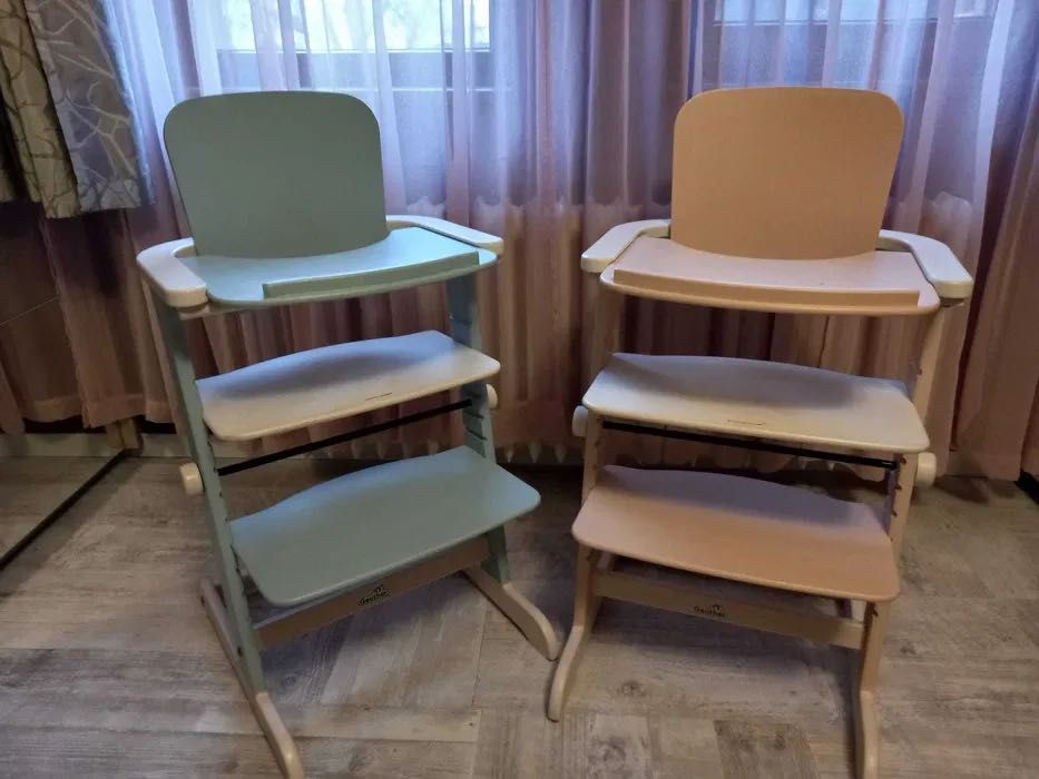 Patuti copii cu baldahin, multifunctional si scaun de masa pentru copi