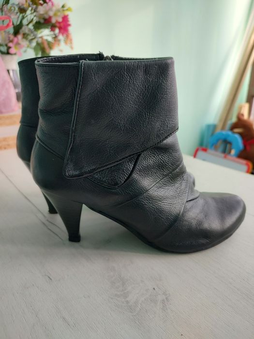 Дамски боти естествена кожа 40 номер