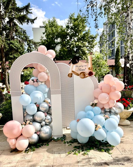 Украса за абитуриентски бал, сватба, кръщене, рожден ден