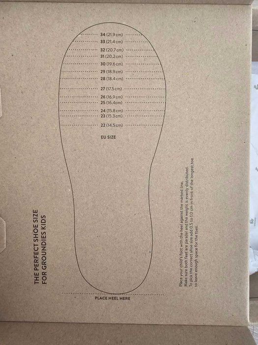 Детски Демисезонни ботуши Barefoot Groundies, р. 29 (стелка 18.9 см)