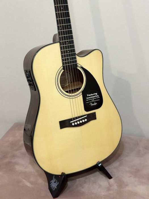 Fender cd-60ce электро акустическая гитара