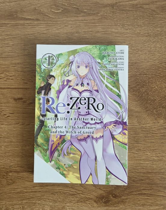Re Zero Chapter 4 manga vol 1
