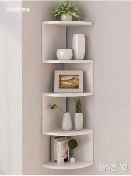 Многоредова ъглова етажерка за съхранение