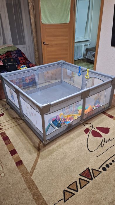 Продам детский манеж, коврик, шезлонг