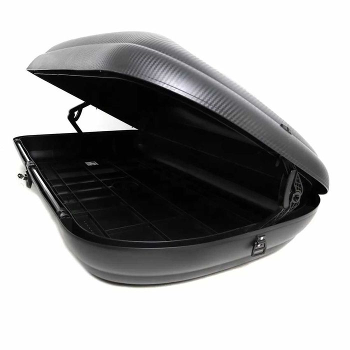 Автобокс Art Plast 133x77.8x34.5cm с ключ, 320 литра - черен карбон