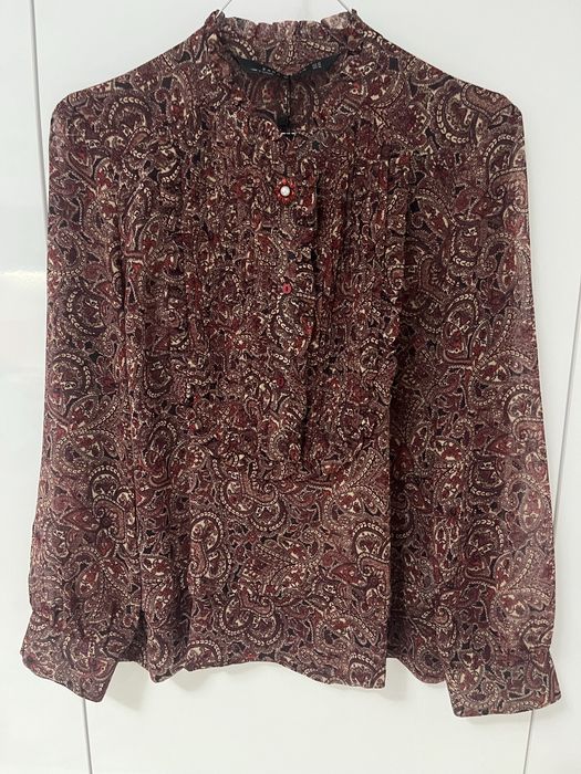 Bluza stil camasa zara marimea XS, merge si S