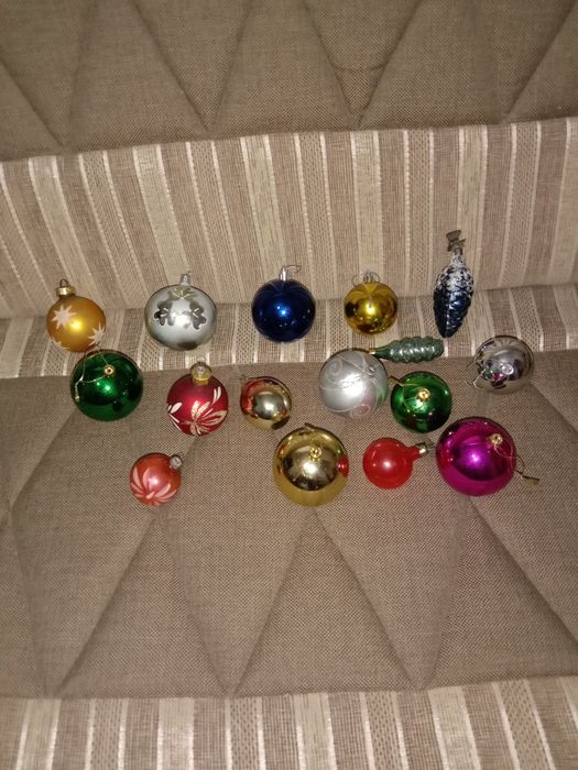 Ёлочные игрушки времён СССР