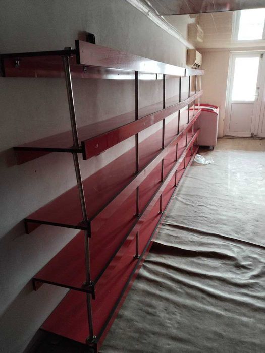 Магазин полкалары сатылады. срочно.  келисимли