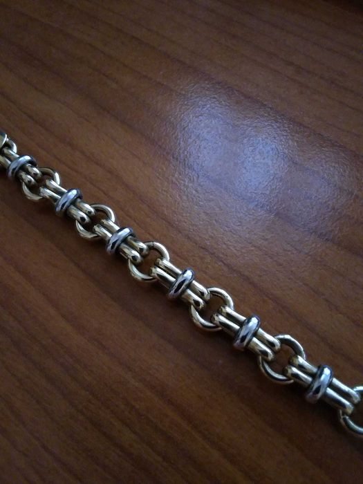 Златен синджир 585 14 карата + бяло злато.