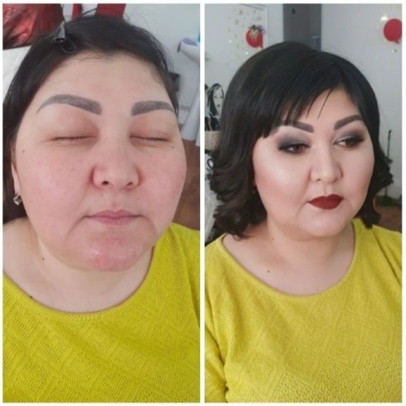 Акция Макияж Локоны