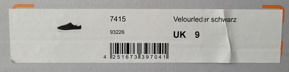 Sneakers de dans (si de strada) din piele naturala nr 43 1/3 Werner Ke