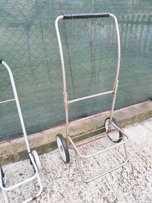 Carucior pe 2 roti pentru butelie, rezervorul de fecale, alte bagaje