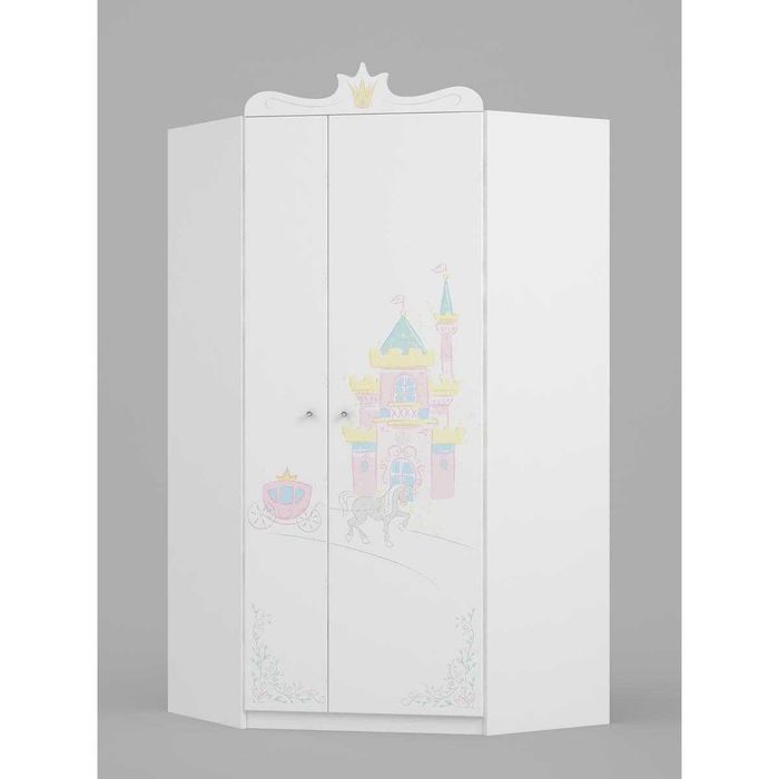 Детски гардероб (ъглов) Meblik Magic Princess