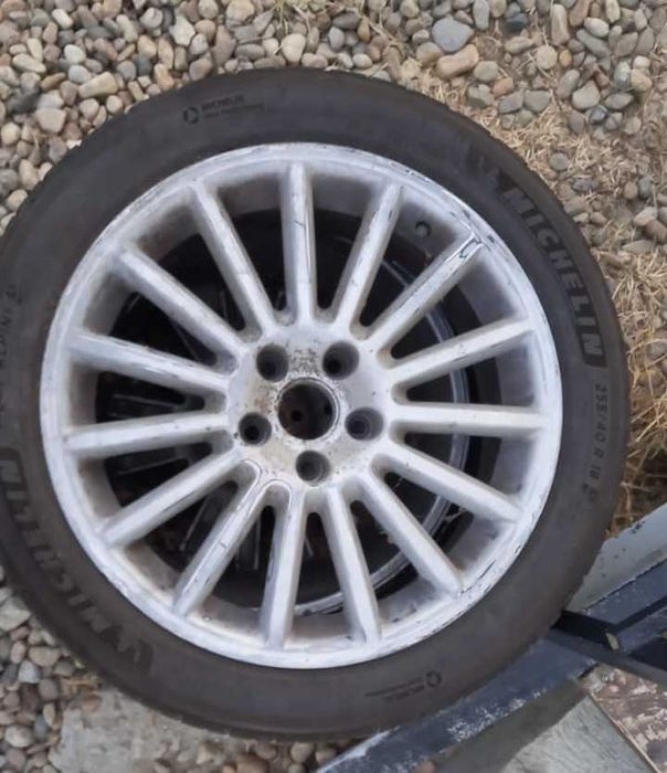 2 Jante + anvelope iarna Michelin Pilot Alpin 5 DOT 2021 Pret 1500 RON