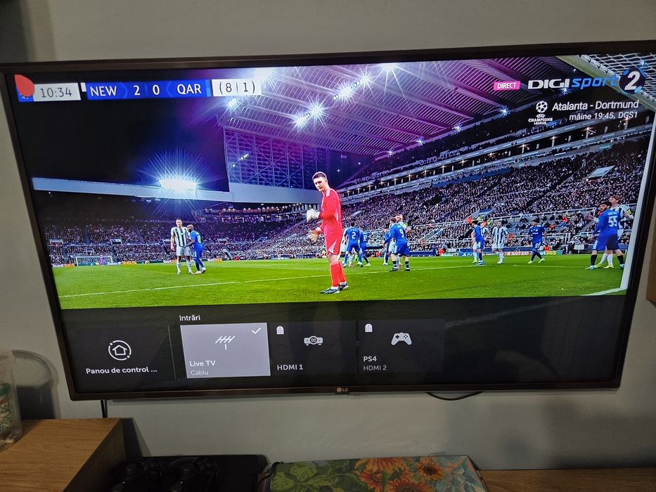 Televizor LED Smart LG, 108 cm, 43UM7500PLA, 4K Ultra HD