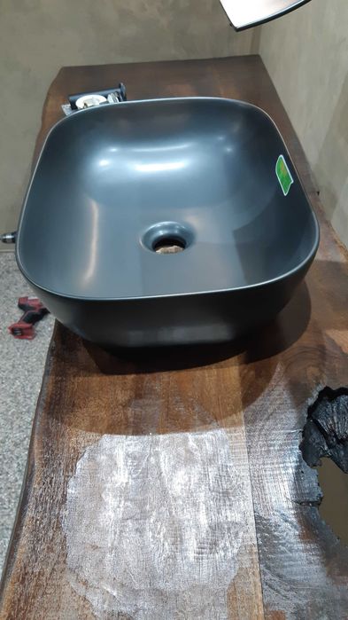 Мивка черен мат 45,5*32.5*13,5см.