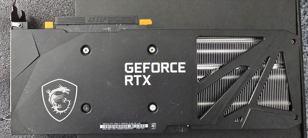 NVIDIA GeForce RTX 3060 Ti MSI VENTUS 3X 8G (Valabil din 04/05/2026) Nu livrez in tara Colectare din IASI