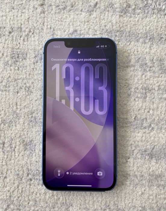 Айфон 13 на 256гб, акб 78%