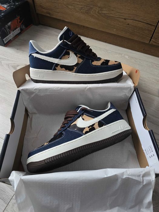 Nike Af1 Denim Cheetah