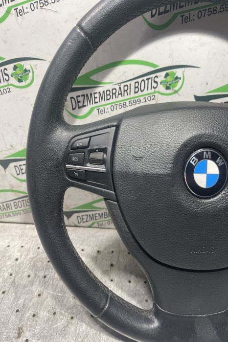 Volan cu comenzi si airbag BMW Seria 5 F10