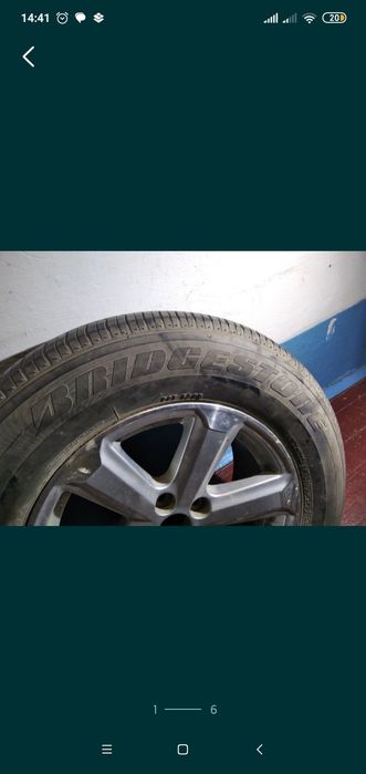 Запаска Bridgestone 245/65 R 17