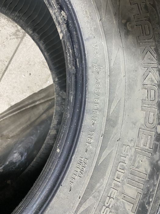 Продам шины R18 зимние