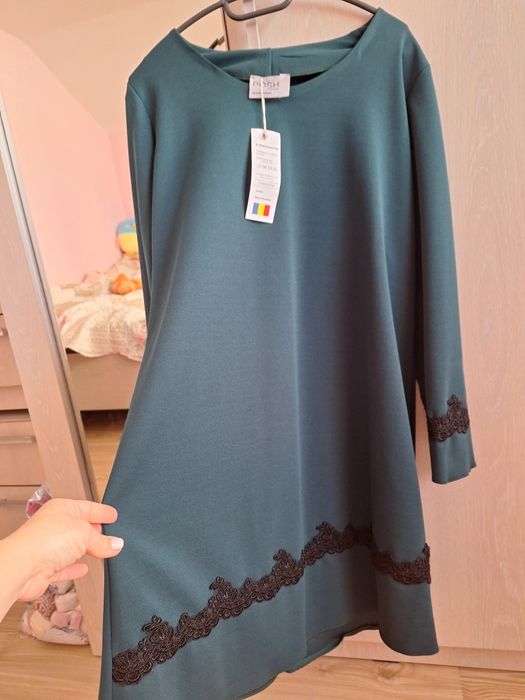 Rochie verde Posh Atelier eleganta evenimente M