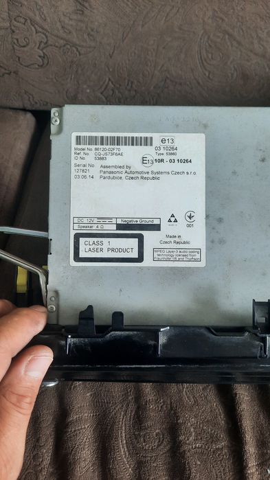 Автомагнитолла на тойоту короллу