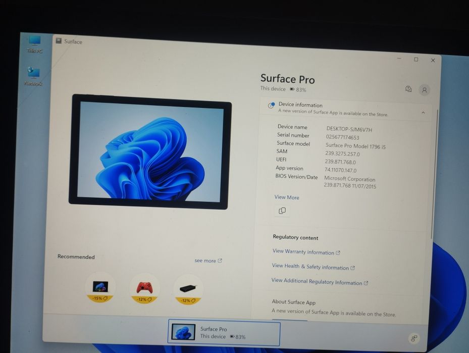 Microsoft Surface Pro srochniy sotiladi