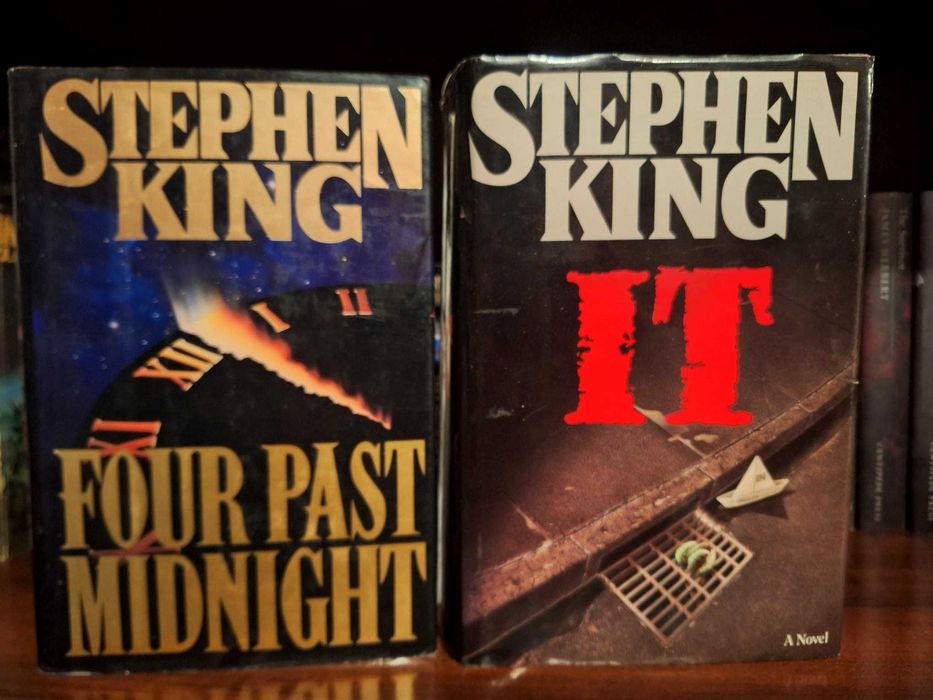 IT + FOUR PAST MIDNIGHT Stephen King, Original Hardcovers, RARE