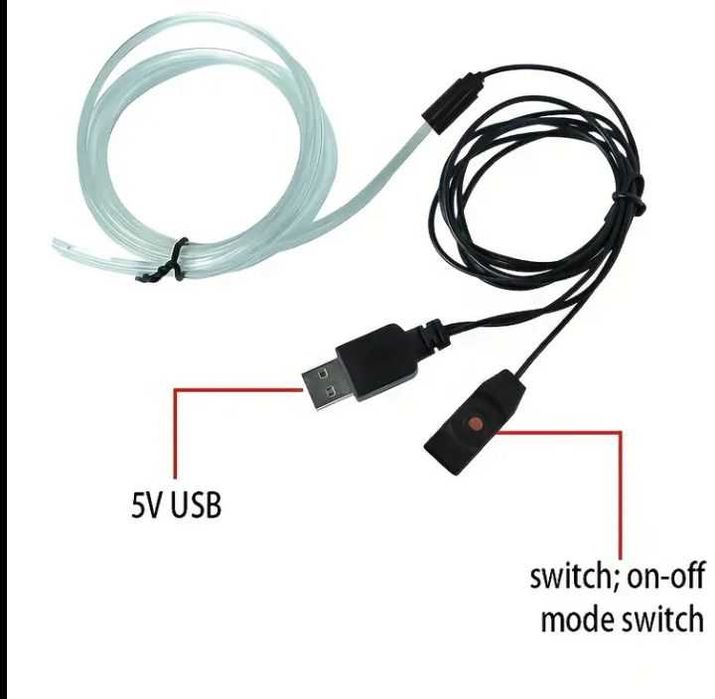 4М LED Лента За Автомобил (Интериор)